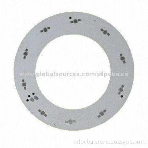 Aluminum Round LED PCB Board, Single-sided